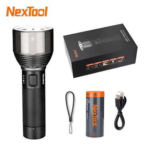 Nextool Rechargeable Flashlight Lm M Modes Ipx Waterproof