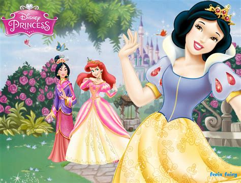 Disney Princess Wallpaper 6 By Fenixfairy On Deviantart