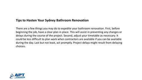 Ppt The Ultimate Guide To Bathroom Renovation In Sydney How Long