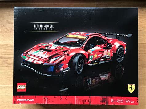 Klocki LEGO Technic 42125 Ferrari 488 GTE AF Corse 51 NOWE Tychy