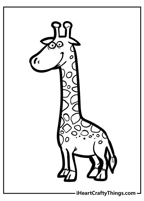 Giraffe Coloring Pages (Updated 2021)