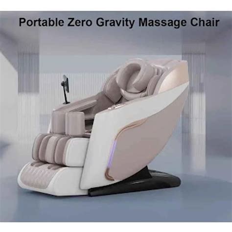 Robotics Leather Portable Zero Gravity Massage Chair At Rs 110000 In