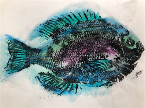 Gyotaku Japanese Fish Printing Five Points Center For The Visual Arts