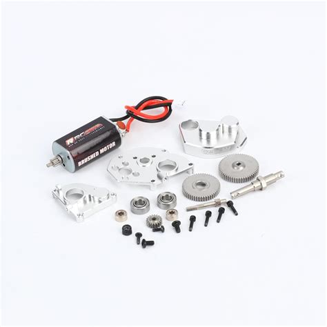 Rcawd Scx Motor T Scx Transmission Metal Gearbox Combo For