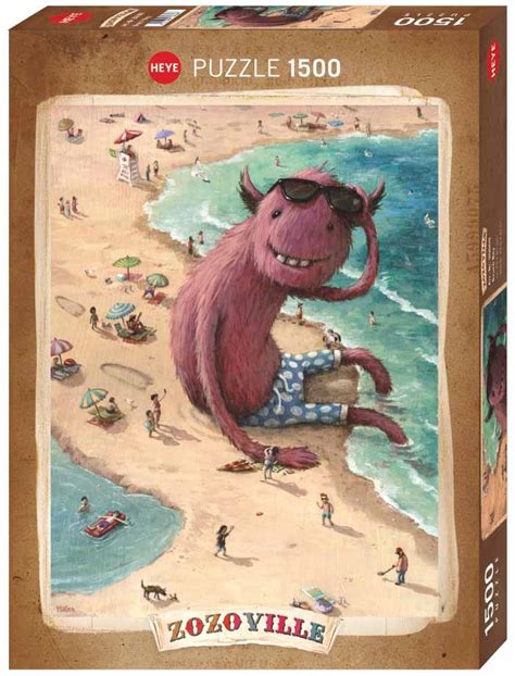 ZoZoville Beach Boy 1500 Pieces Heye Puzzle Warehouse