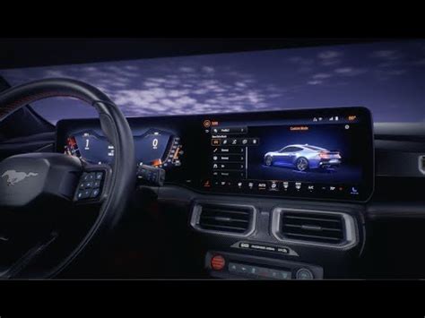 S650 Mustang Digital Cluster Demo YouTube