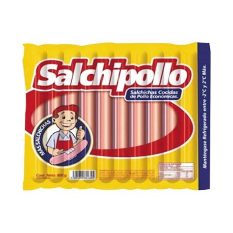 SALCHICHAS DE POLLO 12UND SALCHIPOLLO Mi Bodega Express