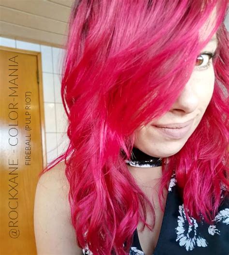 Coloration Cheveux Rouge Fireball Pulp Riot Color Mania