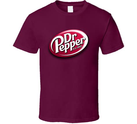 Dr Pepper Logo Soda Pop Fan T Shirt