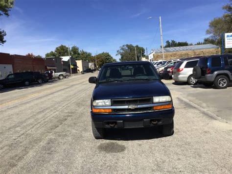 1999 Chevrolet S10 4x4 V6 2495 For Sale In Maple Hill Ks