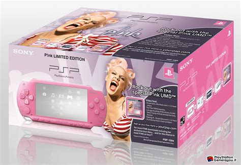 Psp Playstation Portable P Nk Limited Edition Psp Pk