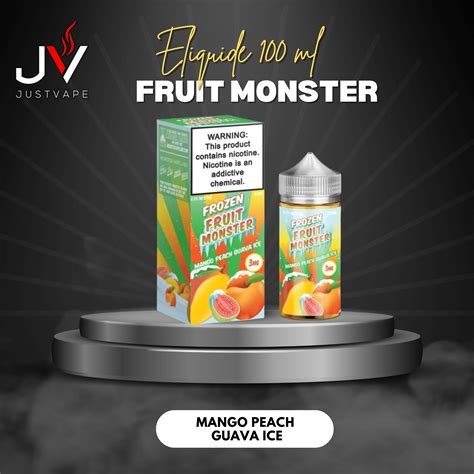 Mango Peach Guava Ice 100ml Frozen Fruit Monster Cigarette Electronique Et E Liquides Vape