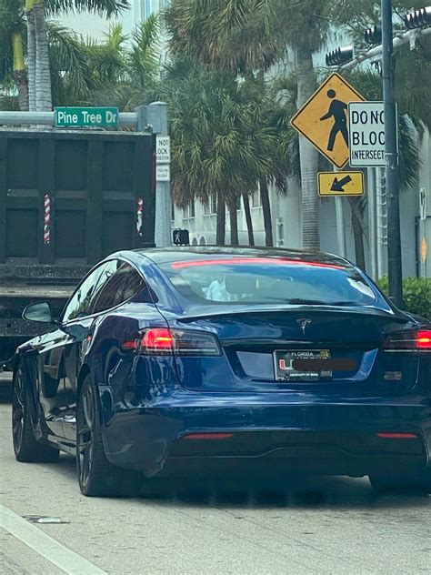 Joel Franco On Twitter Tesla Model S Plaid In Miami Beach Https T