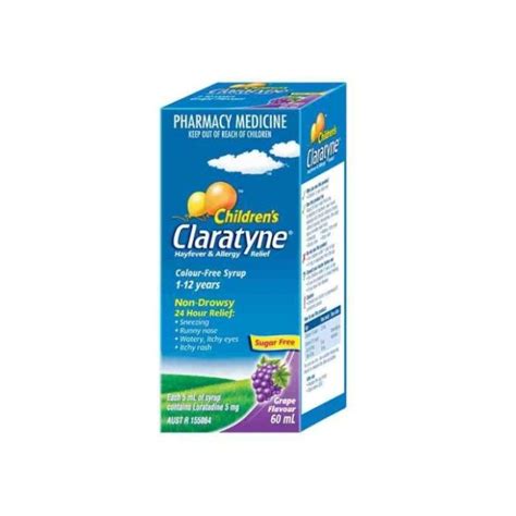 Claratyne Grape Syrup 60ml | Chemistworks Pharmacy