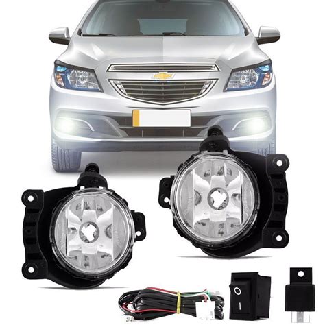 Kit Farol De Milha Completo Chevrolet Onix Prisma