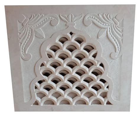 White Marble Stone Jali Thickness Mm At Rs Sq Ft In Dholpur