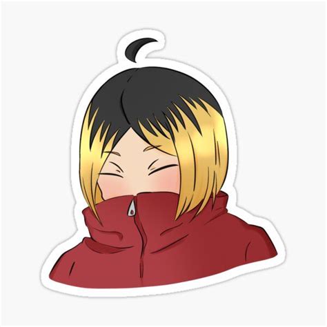 Kenma Sticker For Sale By Khushi Mali Anime Stickers Cute Laptop Stickers Kawaii Stickers