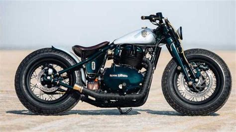 Rajputana Customs Royal Enfield Bobber Breaks Backs And Necks