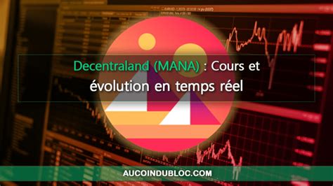 Cours Decentraland MANA Analyses et évolution du prix réel