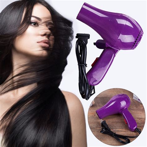 Aojian Compact Hair Dryer Travel Size Small Blow Dryer With Folding Handle 1 Pcs Secadora De