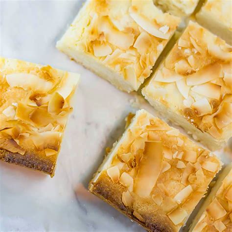 The Best Keto Coconut Blondies Recipe 1g Carbs My Keto Kitchen