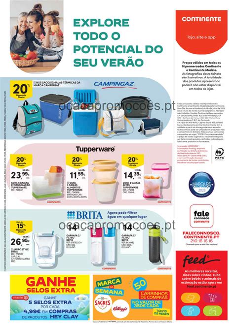 Folheto CONTINENTE BAZAR Verão Antevisão Promoções 18 julho a 24 julho