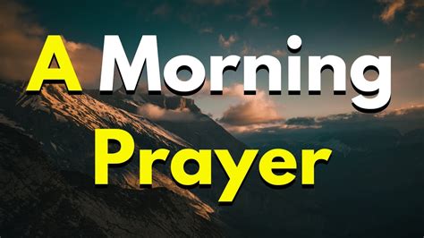 A Morning Prayer To Start Your Day Lord May Nothing Separate Me From