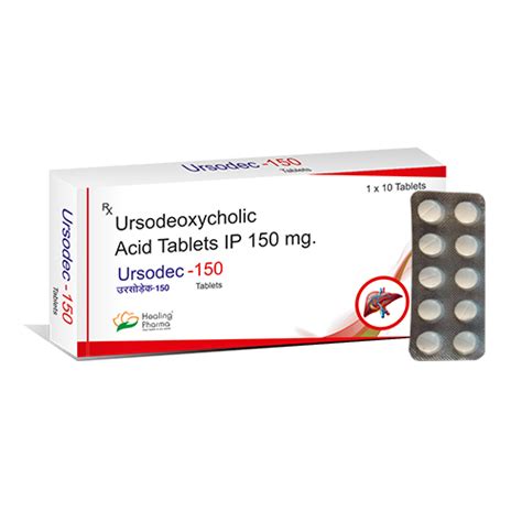 Ursodeoxycholic Acid Ursodec 150 150 Mg Healing