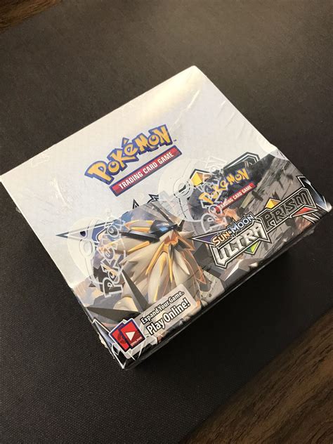 Pokemon Tcg Ultra Prism Booster Box Packs Sun And Moon Booster Packs