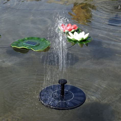 Outdoor Solar Fountain Solar Water Fountain Garden... – Grandado