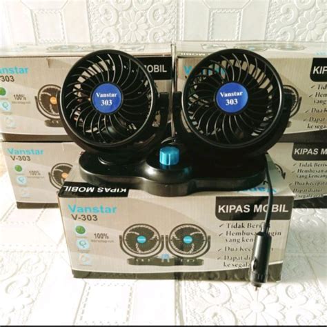 Kipas Angin Mobil Car Cooling Double Fan Lazada Indonesia