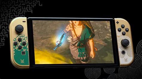 Anunciada La Nueva Nintendo Switch Oled Edición Limitada De The Legend Of Zelda Tears Of The