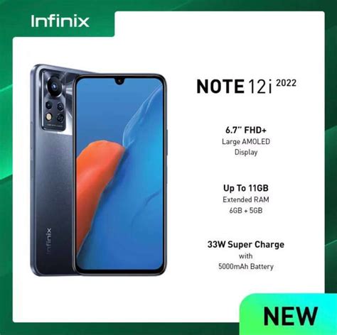 Jual Infinix Note I Gb Gb Garansi Resmi Infinix Tahun Di