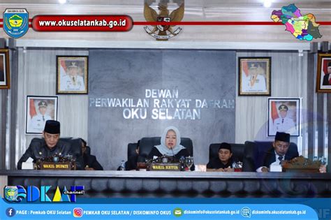 Enam Fraksi Dprd Oku Selatan Sampaikan Pandangan Umum Dalam Rangka