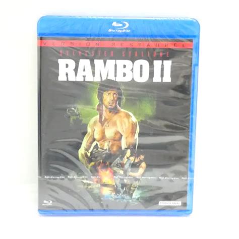 Blu Ray Film Rambo Ii Version Restauree Sylvester Stallone Neuf Sous