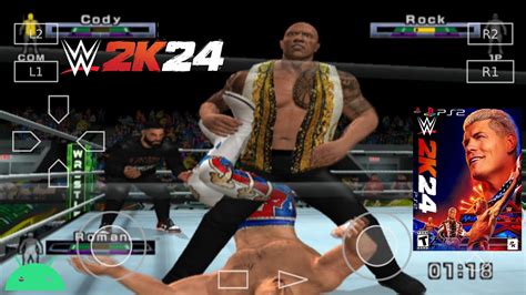 WWE 2K24 PS2 New Game For Aether SX2 PS2 Emulator On Android Cody