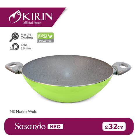 Jual Kirin Marble Frypan Sasando Neo Series Wajan Anti Lengket