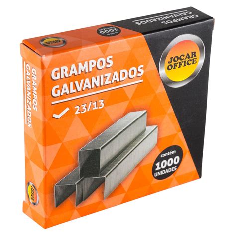 Grampo Galvanizado C Unidades Jocar Office Papelaria Zap