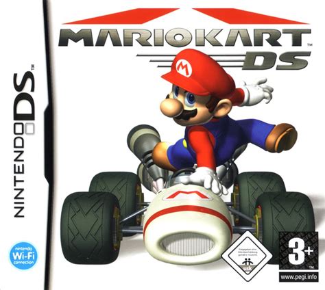 Mario Kart DS 2005 Nintendo DS Box Cover Art MobyGames