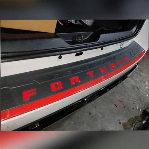 Jual Door Sill Plate Pintu Belakang All New Fortuner VRZ TRD GR