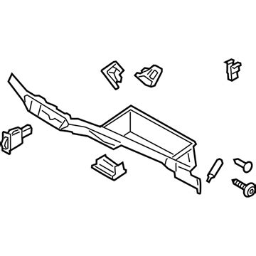 84730M7000WK Genuine Kia Panel Assembly Lower CRA