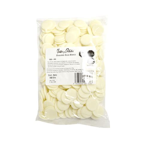 1905-450 Cobertura De Chocolate Sicao Blanco 450g