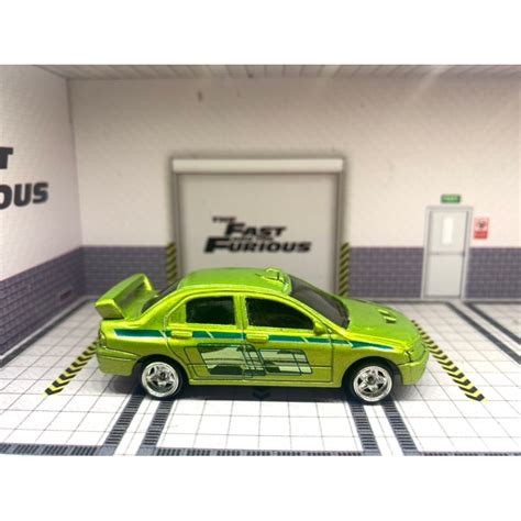 Hot WHEELS FAST FURIOUS MITSUBISHI LANCER EVO LOOSE MULUS SWAP RUBBER TIRES Shopee Philippines