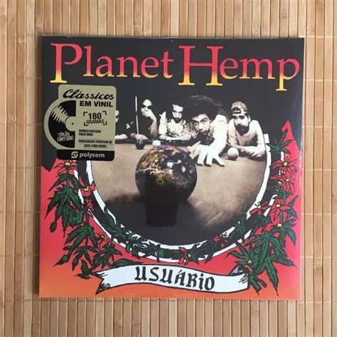 Lp Planet Hemp Usuario Vinil Novo Lacrado Entrega grátis