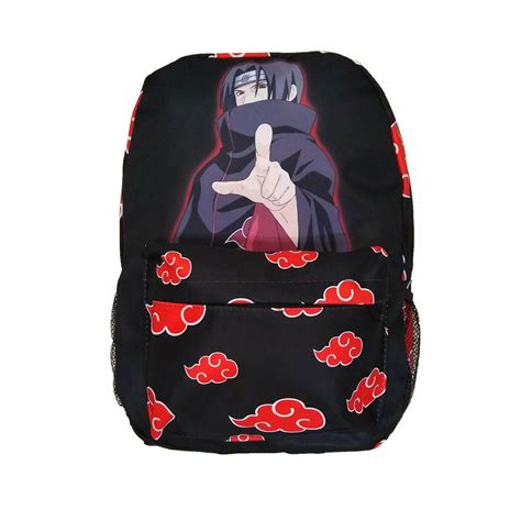 Mochila Naruto Akatsuki Itachi Monkless Back In Black