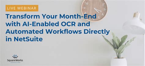 Live Webinar Transform Month End With AI Enabled OCR And Automated