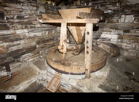 The Click Mill An Ancient Water Mill For Grinding Grain On Orkneys