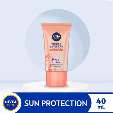 Nivea Sun Triple Protect Acne Oil Control 40ml Lazada Ph