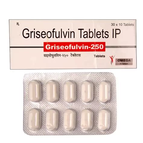 GRISEOFULVIN 250MG 10TAB OMEGA Upto 15 00 Off Wellness Forever