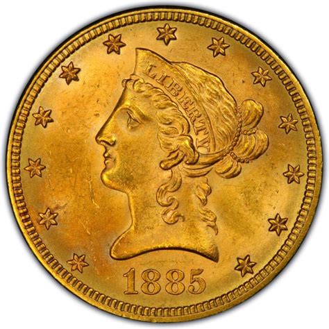 1885 Liberty Head $10 Gold Eagle Values and Prices - Past Sales ...